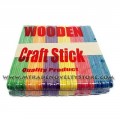 Wooden Craft Sticks Assorted Colors