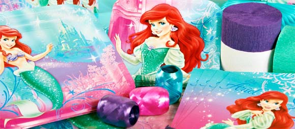 The Little Mermaid Party Supplies For Kids Birthday Party Themes