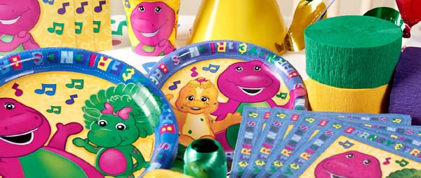 Barney Party Supplies