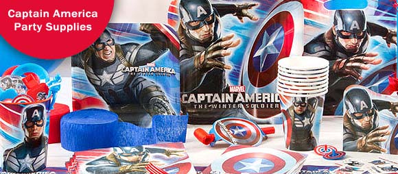 Captain America Party Supplies