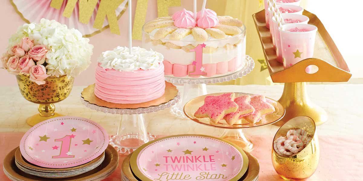 One Little Star Girl Party Supplies Singapore